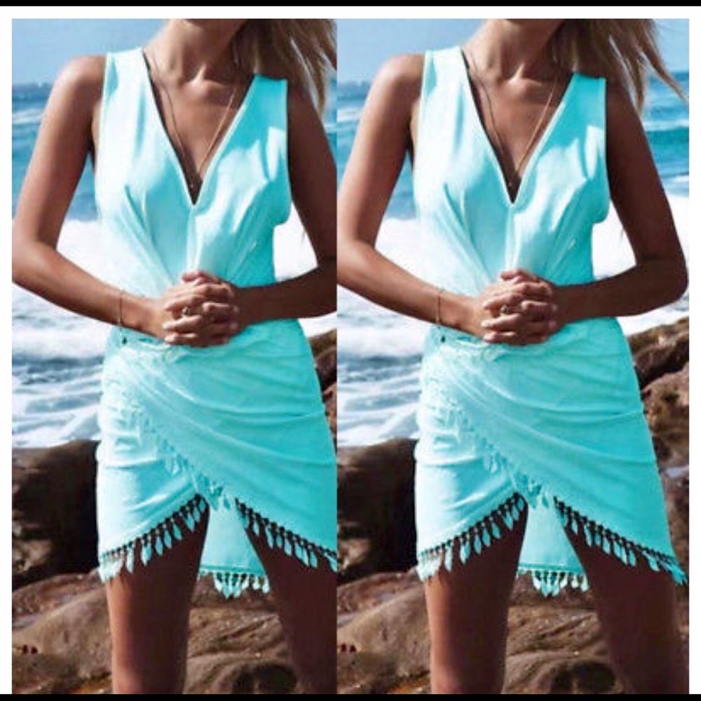 TASSEL SUNDRESS, MINI DRESS 👗 AS LOW AS I CAN GO
